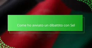 Come ho avviato un dibattito con Sel