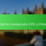 Come ho conosciuto il Pci a Firenze
