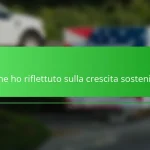 Come ho riflettuto sulla crescita sostenibile