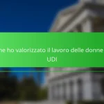 Come ho valorizzato il lavoro delle donne con UDI