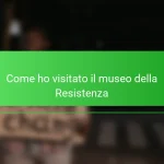 Come ho visitato il museo della Resistenza