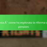 Questa è come ho esplorato la riforma delle pensioni